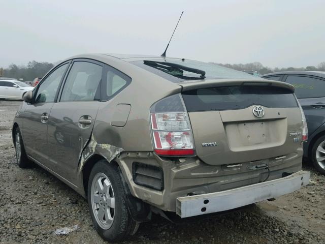 JTDKB20UX53029450 - 2005 TOYOTA PRIUS GOLD photo 3