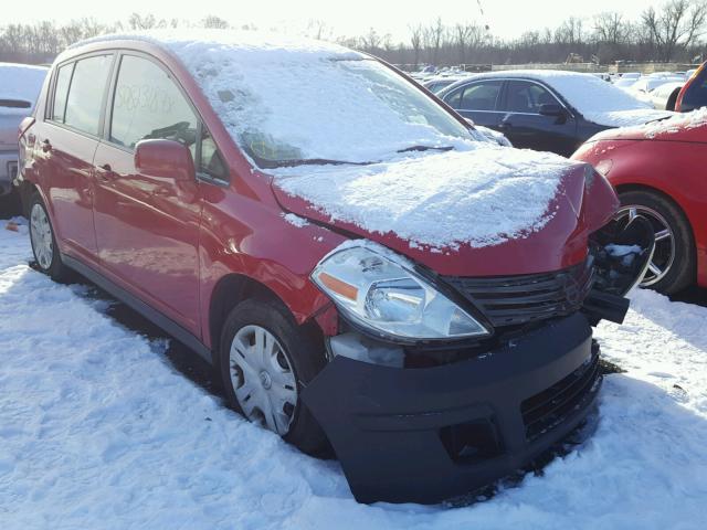 3N1BC1CP4BL490773 - 2011 NISSAN VERSA S RED photo 1