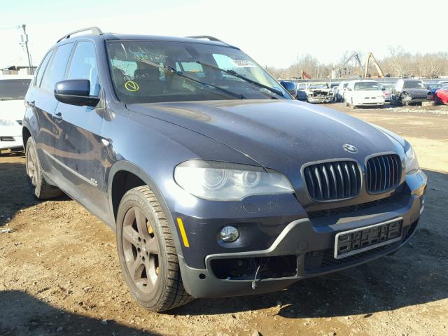 5UXFE43528L001492 - 2008 BMW X5 3.0I BLUE photo 1