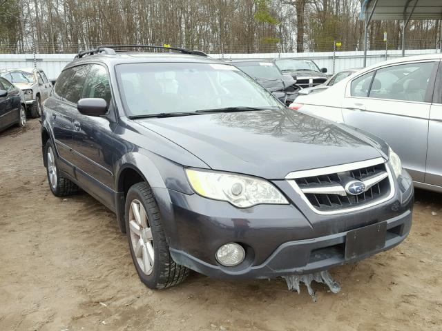 4S4BP62C287356513 - 2008 SUBARU OUTBACK 2. GRAY photo 1