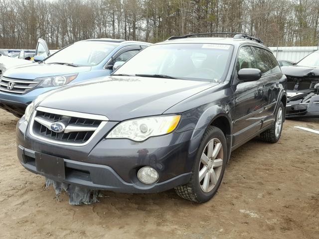 4S4BP62C287356513 - 2008 SUBARU OUTBACK 2. GRAY photo 2