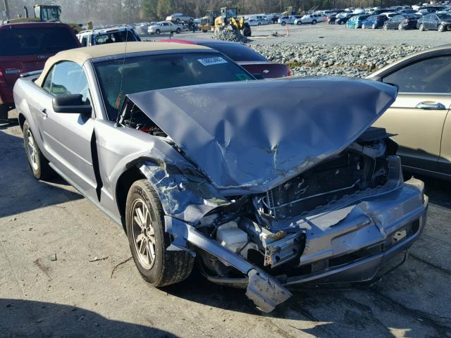 1ZVFT84N275353548 - 2007 FORD MUSTANG BLUE photo 1