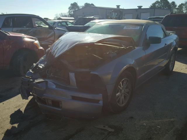 1ZVFT84N275353548 - 2007 FORD MUSTANG BLUE photo 2