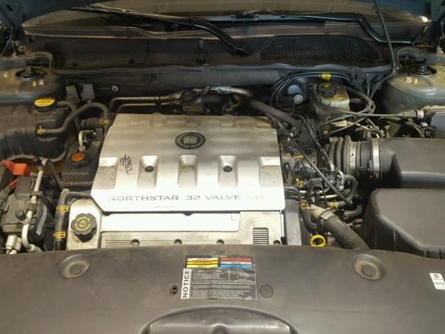 1G6KD54Y1YU287172 - 2000 CADILLAC DEVILLE BLUE photo 7