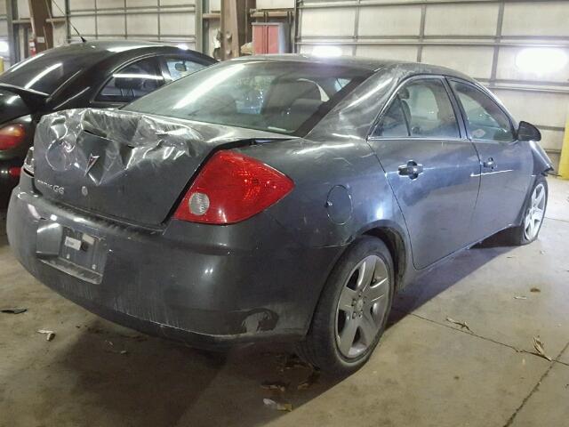 1G2ZG57B784248603 - 2008 PONTIAC G6 BASE GRAY photo 4