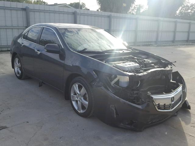 JH4CU2F62EC004757 - 2014 ACURA TSX TECH GRAY photo 1