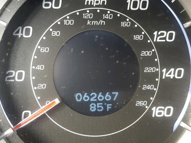 JH4CU2F62EC004757 - 2014 ACURA TSX TECH GRAY photo 8