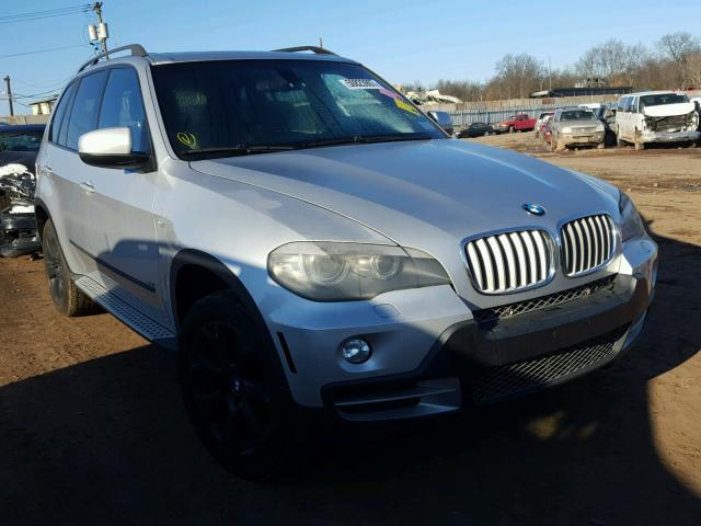 5UXFE835X8L161899 - 2008 BMW X5 4.8I SILVER photo 1