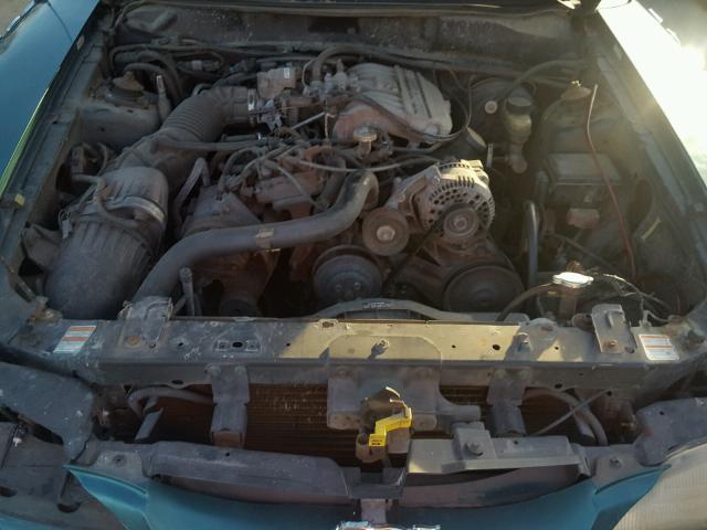 1FALP4442VF124570 - 1997 FORD MUSTANG GREEN photo 7