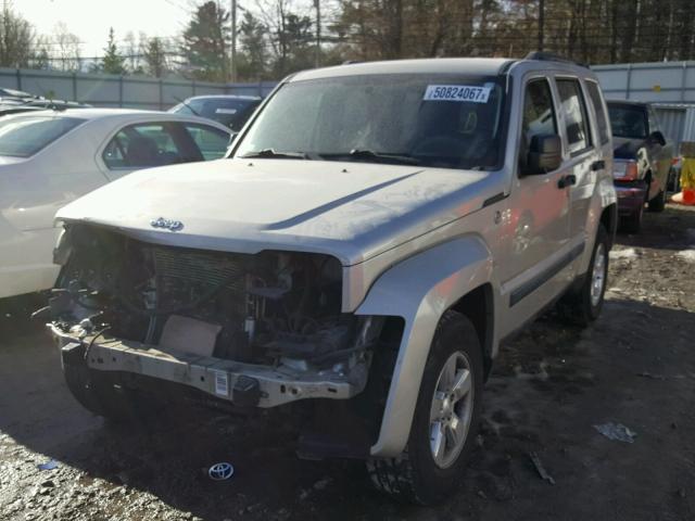 1J8GN28K59W519419 - 2009 JEEP LIBERTY SP SILVER photo 2