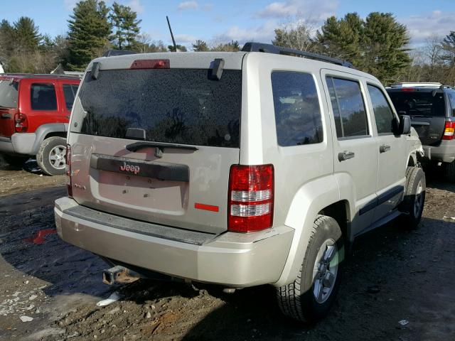 1J8GN28K59W519419 - 2009 JEEP LIBERTY SP SILVER photo 4