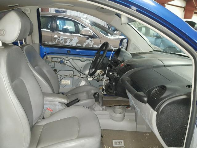 3VWCR31C04M422802 - 2004 VOLKSWAGEN NEW BEETLE 蓝色 照片 5