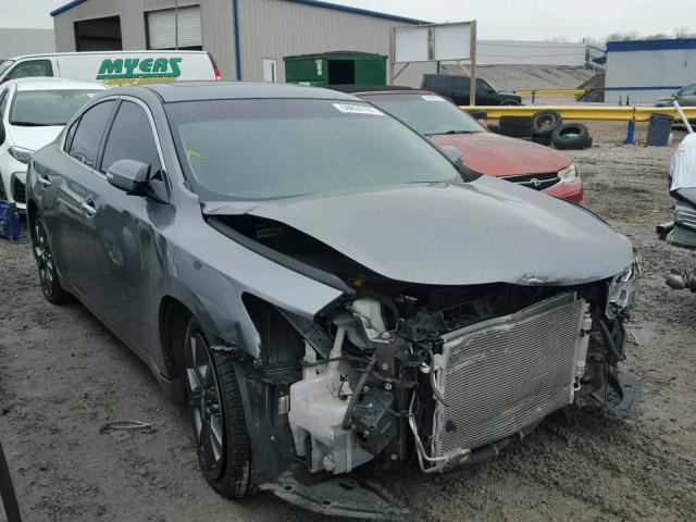 1N4AA5AP5EC451866 - 2014 NISSAN MAXIMA S GRAY photo 1