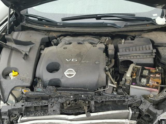 1N4AA5AP5EC451866 - 2014 NISSAN MAXIMA S GRAY photo 7