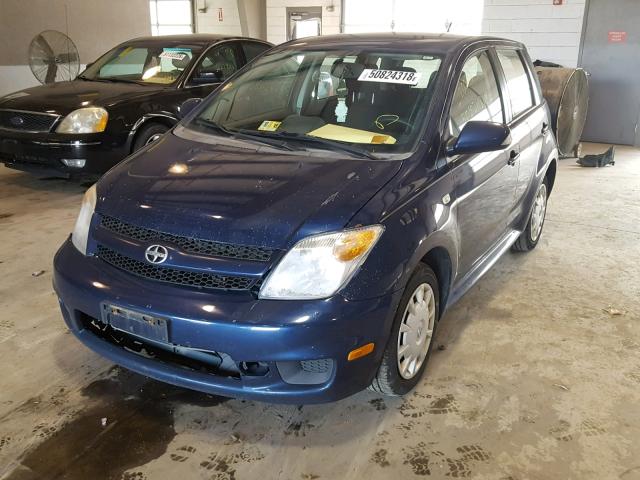 JTKKT624165007059 - 2006 TOYOTA SCION XA BLUE photo 2