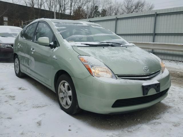 JTDKB20U763130754 - 2006 TOYOTA PRIUS GREEN photo 1