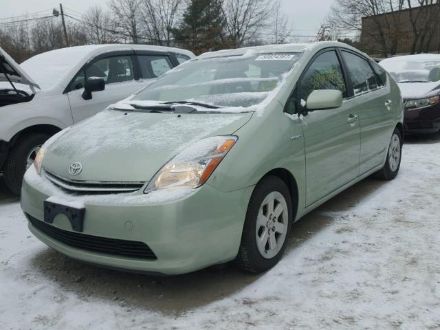 JTDKB20U763130754 - 2006 TOYOTA PRIUS GREEN photo 2