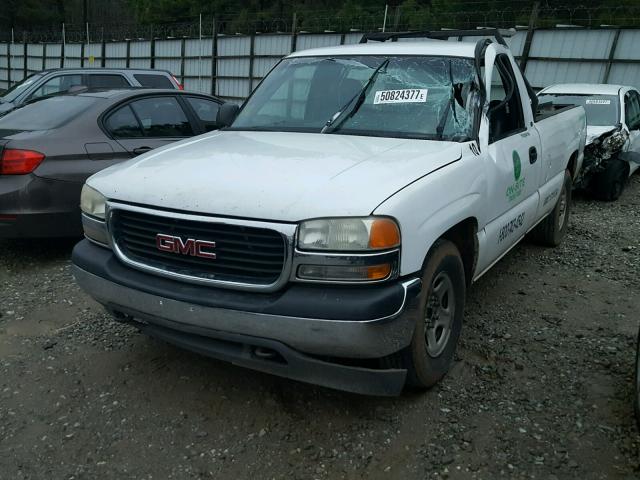 1GTEC14W3YE107544 - 2000 GMC NEW SIERRA WHITE photo 2