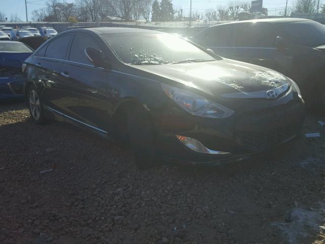 KMHEC4A48CA038611 - 2012 HYUNDAI SONATA HYB BLACK photo 1