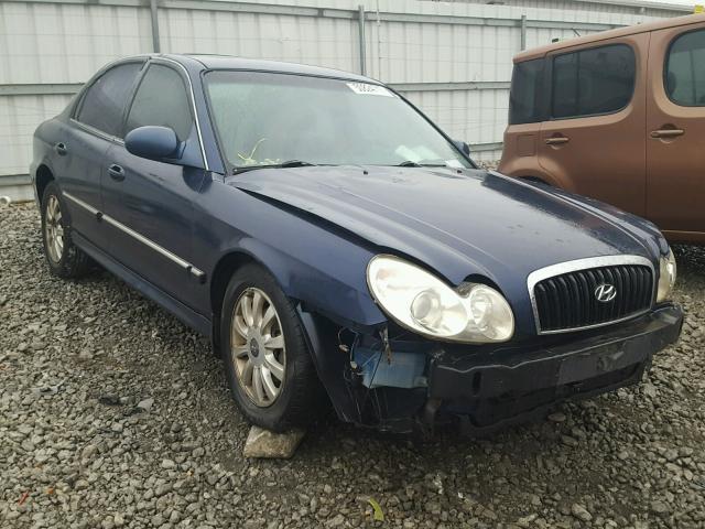 KMHWF35H85A100644 - 2005 HYUNDAI SONATA GLS BLUE photo 1