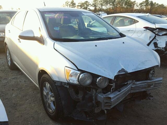 1G1JA5SH2C4180296 - 2012 CHEVROLET SONIC LS 银色 照片 1