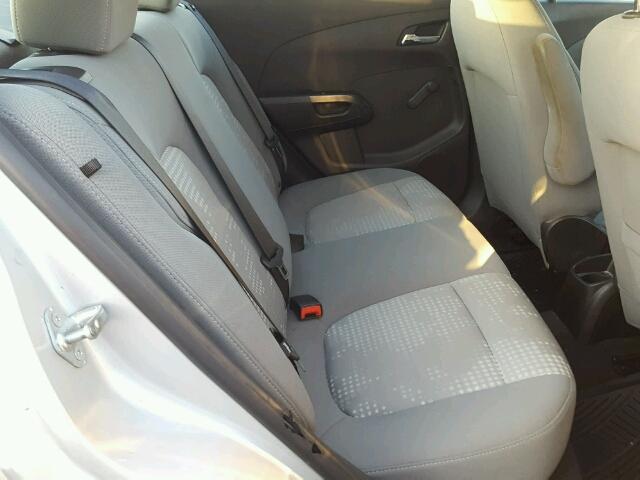 1G1JA5SH2C4180296 - 2012 CHEVROLET SONIC LS 银色 照片 6