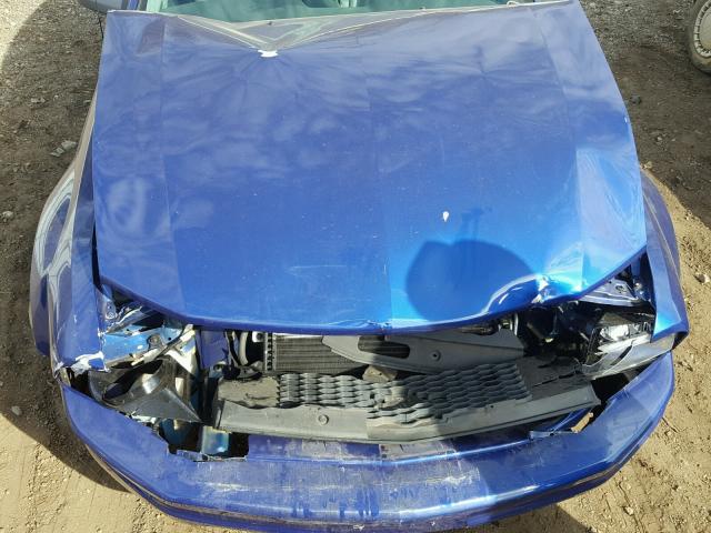 1ZVFT80N755248796 - 2005 FORD MUSTANG BLUE photo 7