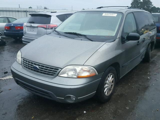 2FMZA51433BB19517 - 2003 FORD WINDSTAR L GREEN photo 2