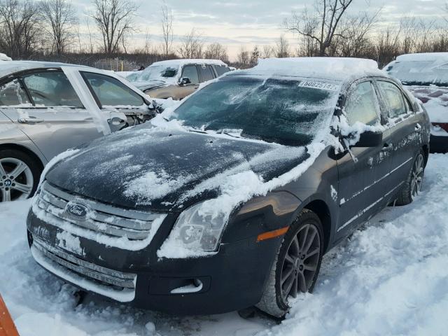 3FAHP07109R193265 - 2009 FORD FUSION SE BLACK photo 2