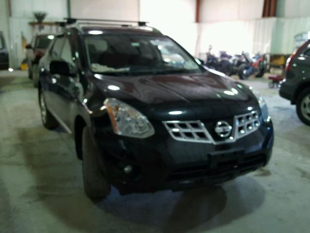 JN8AS5MV2DW141743 - 2013 NISSAN ROGUE S BLACK photo 1