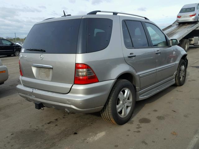 4JGAB57E65A543010 - 2005 MERCEDES-BENZ ML 350 BEIGE photo 4