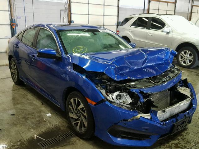 19XFC2F75GE033790 - 2016 HONDA CIVIC EX BLUE photo 1