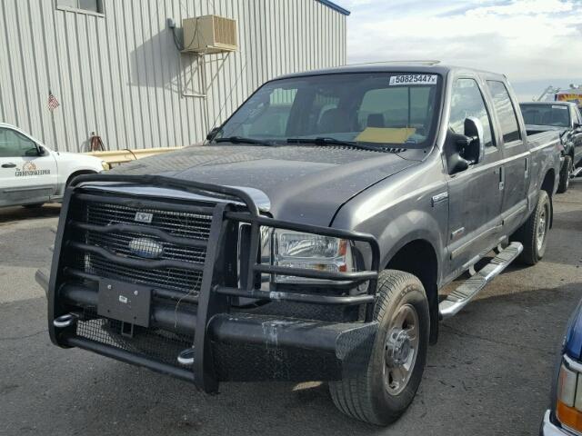 1FTSW21P46EC10451 - 2006 FORD F250 SUPER CHARCOAL photo 2