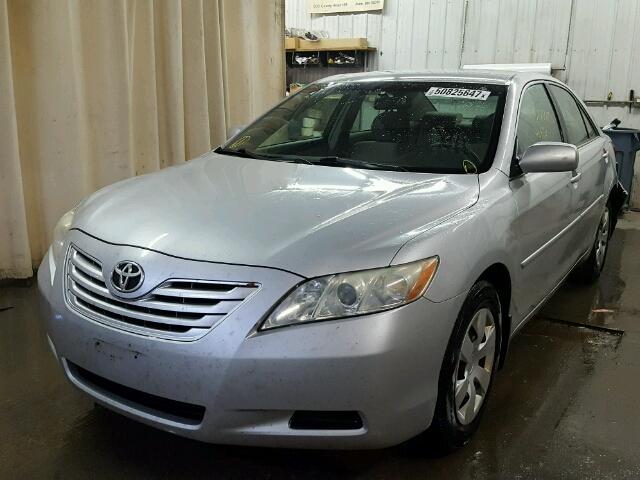 4T1BE46K47U519089 - 2007 TOYOTA CAMRY NEW SILVER photo 2