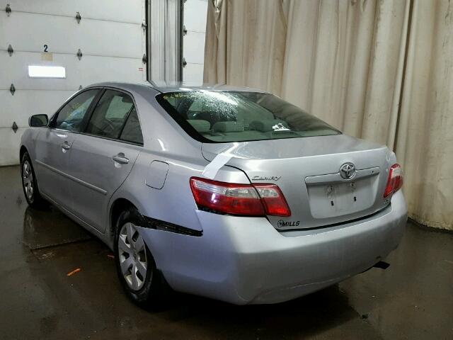 4T1BE46K47U519089 - 2007 TOYOTA CAMRY NEW SILVER photo 3