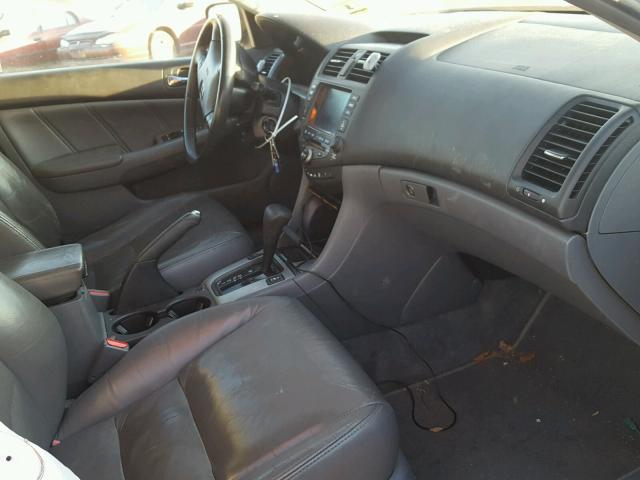 1HGCM66834A025204 - 2004 HONDA ACCORD EX CHARCOAL photo 5