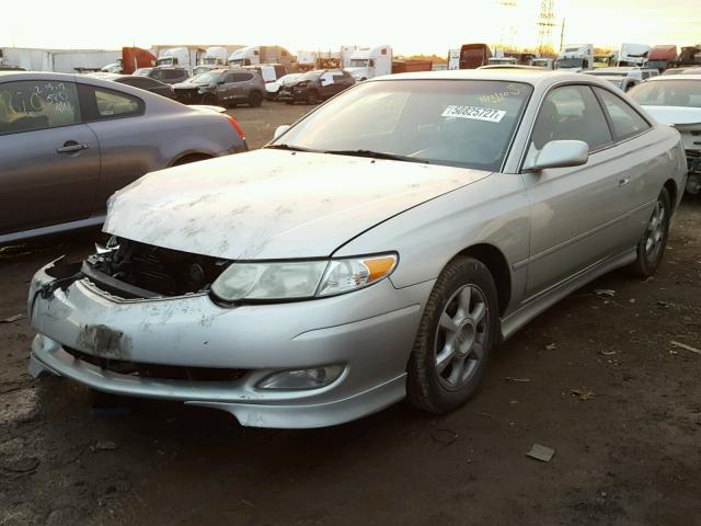2T1CF22PX2C575572 - 2002 TOYOTA CAMRY SOLA SILVER photo 2