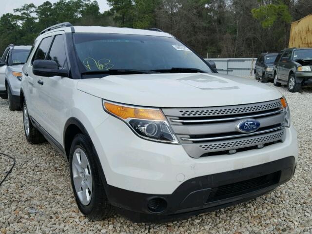 1FMHK7B89CGA72668 - 2012 FORD EXPLORER WHITE photo 1