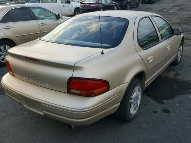 1B3EJ46X3XN610259 - 1999 DODGE STRATUS GOLD photo 4