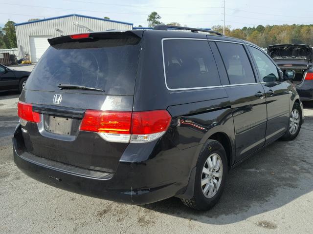 5FNRL3H70AB083577 - 2010 HONDA ODYSSEY EX BLACK photo 4