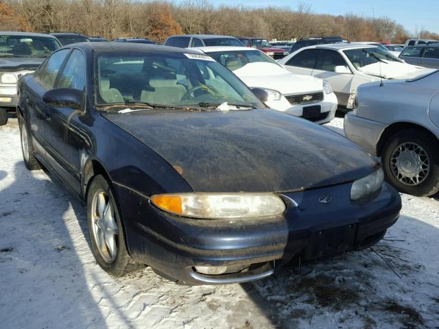 1G3NL52E71C268854 - 2001 OLDSMOBILE ALERO GL BLUE photo 1