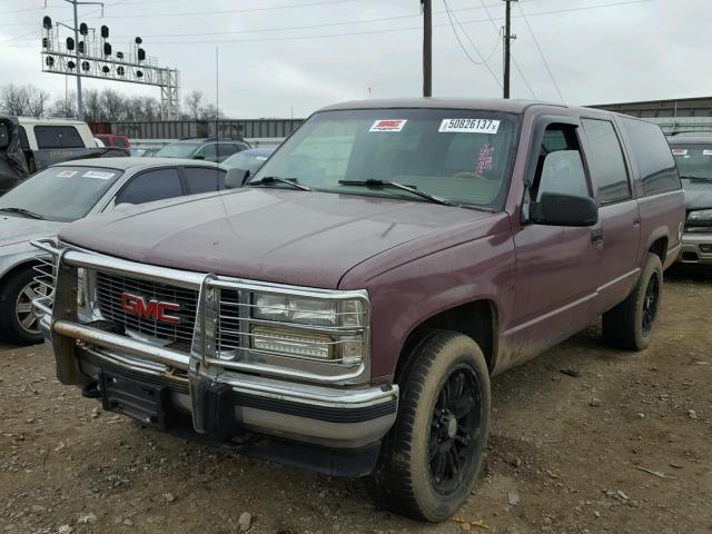 1GNFK16K8RJ351806 - 1994 CHEVROLET SUBURBAN K PURPLE photo 2