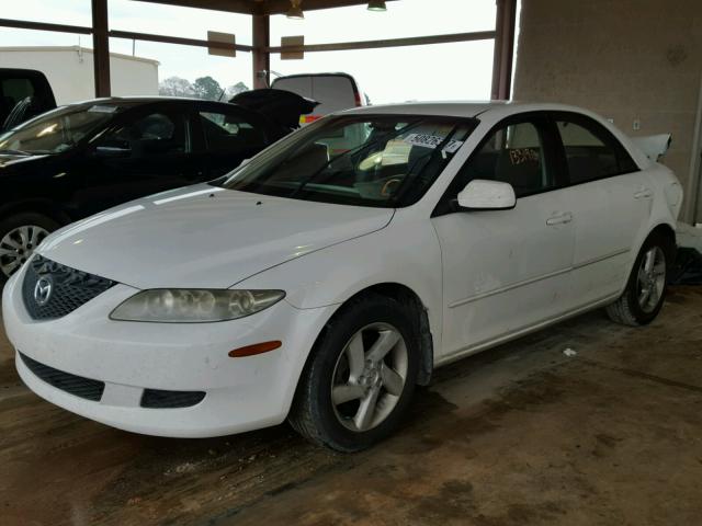 1YVFP80C135M50885 - 2003 MAZDA 6 I WHITE photo 2