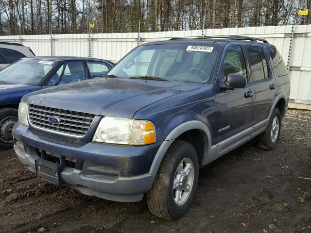 1FMDU73W42ZB30176 - 2002 FORD EXPLORER X BLUE photo 2