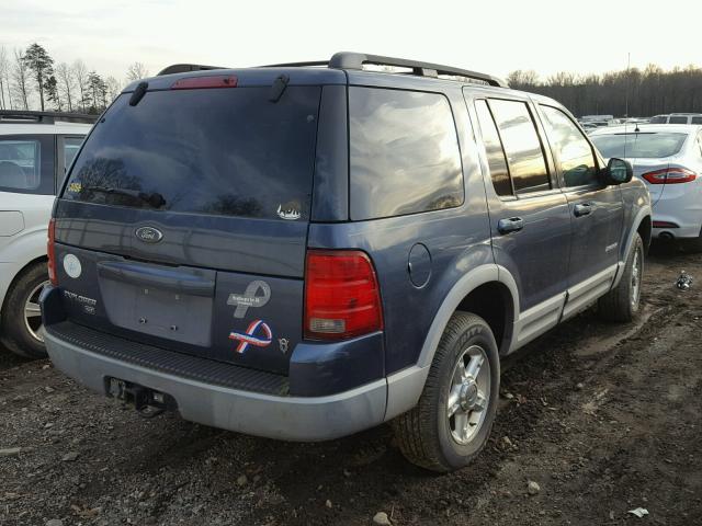 1FMDU73W42ZB30176 - 2002 FORD EXPLORER X BLUE photo 4