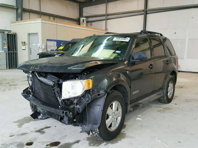 1FMCU03138KE64031 - 2008 FORD ESCAPE XLT GRAY photo 2