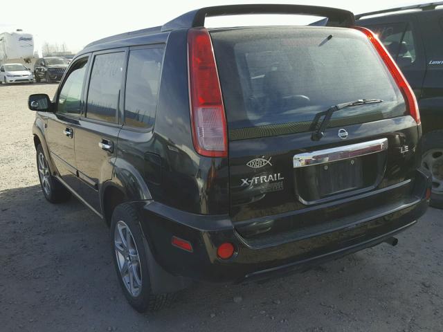 JN8BT08V26W202431 - 2006 NISSAN X-TRAIL XE BLACK photo 3