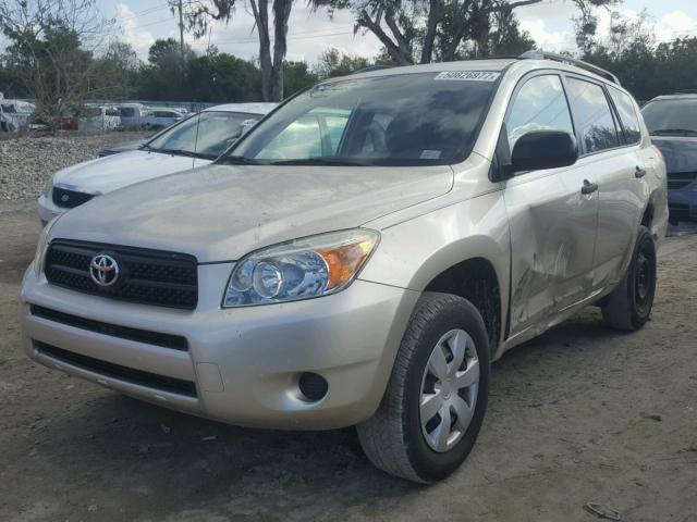 JTMZD33V476038634 - 2007 TOYOTA RAV4 GOLD photo 2