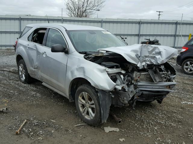 2CNALBEC8B6200608 - 2011 CHEVROLET EQUINOX LS SILVER photo 1