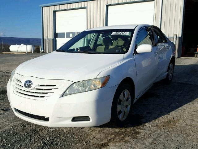 4T1BE46KX7U509893 - 2007 TOYOTA CAMRY NEW WHITE photo 2